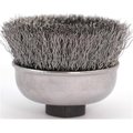 Kdar 3 in Crimped  Coarse Wire Cup Brush Carbon Steel 26060